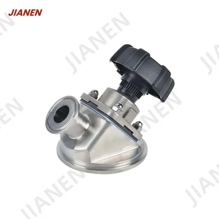 Sanitary Manual Tank Bottom Diaphragm Valve